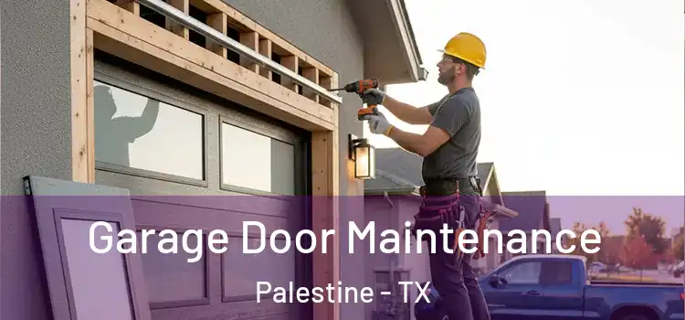 Garage Door Maintenance Palestine - TX